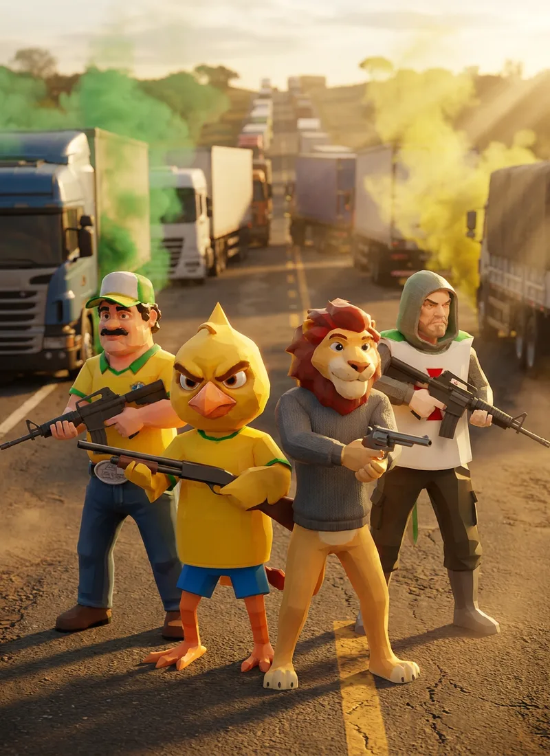 Personagens da facção Time B no CORO SOLTO: Treta Suprema